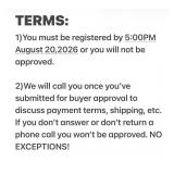 TERMS