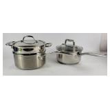 T-fal Pot & Member's Mark Pot w/ Steamer