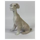 Lladro ï¿½Setter Sittingï¿½ Porcelain Dog Sculpture