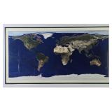 World Map Planet Earth By Tom Van Sant