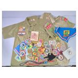1977 Boy Scout Patches, Shirts, Handbooks +
