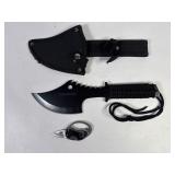 Defender Tactical Throwing Axe & Buck Pocket Knife