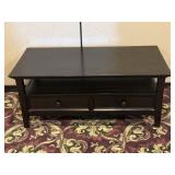 Traditional 2-Drawer Coffee Table