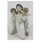 Lladro 'Group Of Angels' Porcelain Sculpture