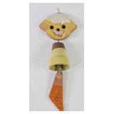 Pacific Stoneware Pottery Co. Dog Wind Chime