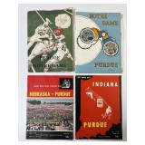1950ï¿½s Notre Dame, Purdue, IU + Football Programs
