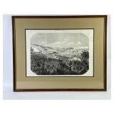 London News ï¿½Battle Of Tchernayaï¿½ Etching