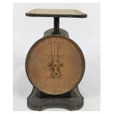 Antique Columbia Family Metal Scale