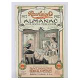 1912 Rawleigh's Trade Almanac, Cook, Medical Guide