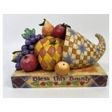 Jim Shore ï¿½Bless This Bountyï¿½ Cornucopia