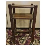 Mission Style 2-Tier Accent End Table