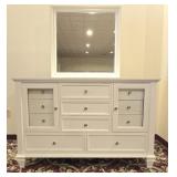 Coaster Sandy Beach White 11-Drawer Dresser