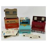 View-Master, Pixie Viewer & Tru-Vue w/ Film