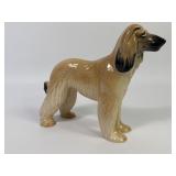 Silvac England Porcelain Afghan Hound Dog Figurine