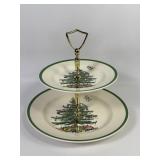 Spode Christmas 2-Tier Serving Tray