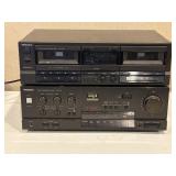Technics Stereo Amplifier & Cassette Tape Player