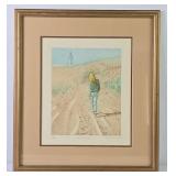 'Walk Away' Print By L. Rusromano