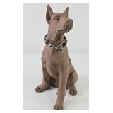 Doberman Pinscher Cement Lawn Sculpture