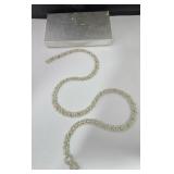 Art Deco Style Rhinestone Link Belt