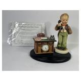 Hummel ï¿½Helloï¿½ Figurine w/ ï¿½Just Businessï¿½ Desk