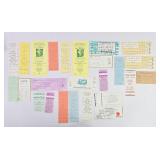 Vintage Plays/Musicals Paper Ticket Stubs + (25)