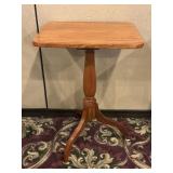 Traditional Cherry Tripod Side Table