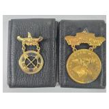 Loyal Order of Moose & Degree Of Pocahontas Badges