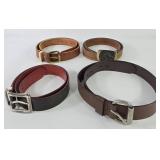 Leather Belts w/ Buckles 41'- 44'