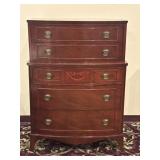 Natï¿½l Furniture Federal Mahogany 5-Drawer Dresser