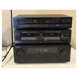 Pioneer Stereo Receiver, CD &  Cassette Players
