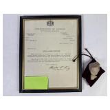 Certified London Bridge Granite Stone Momento