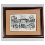 'The Swamp' Drawing By D. Fulks Signed