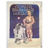 1977 Star Wars C-3PO & R2-D2 Poster
