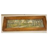 Country River Oil Painting By R. Dille, LaPorte IN