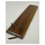 MCM Druekeï¿½s No. 9 Walnut Inlay Cribbage Set