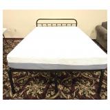Queen Platform Full Frame Bed, Memory Foam