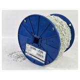 200 Ft.  #3 White Poly Double Loop Chain Roll
