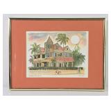 'Southernmost House' Signed By Robert E. Kennedy