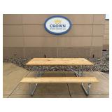 6 Foot Jamestown Heavy Duty Picnic Table