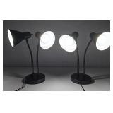 Adjustable Duel Table Lamps (2)