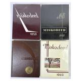 1959-62 Mishawaka IN H.S. Miskodeed Yearbooks