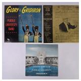 Purdue Glee Club & Band Vinyl LP Records