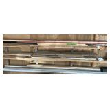 WOOD ON SHELVES