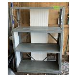 METAL SHELF, 49'HX35'WX18'D