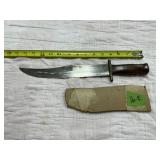 HANDMADE BOWIE STYLE 14.5" HUNTING KNIFE
