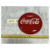 COCA COLA COKE BUTTON VINTAGE ORIGINAL 12"