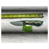 RAMSEY RICHARDSON 7" SKINNING KNIFE, CACTUS +RESIN