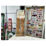 COCACOLA SIGN 53.5" X 18" VINTAGE