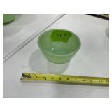 FIREKING JADEITE 6" SWIRL BOWL