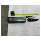 BUCK-DUCKS UNLIMITED USA 10" HUNTING KNIFE NEW IB